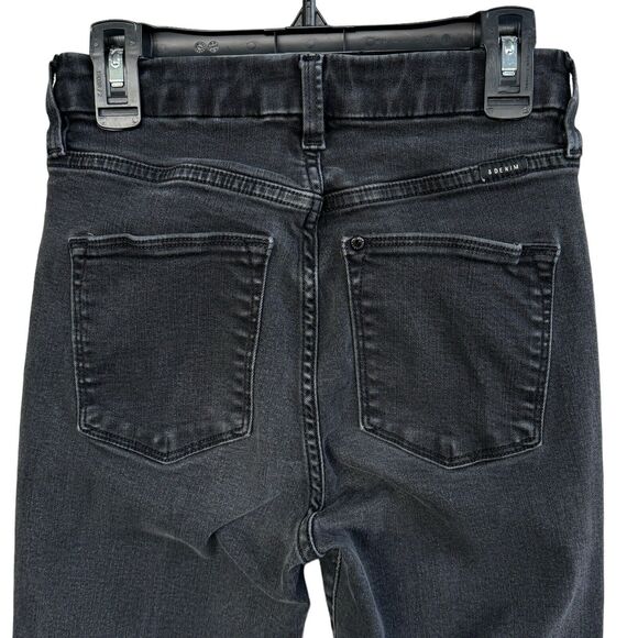 H&M &Denim SZ 25 Super Skinny Ankle Jeans High-Waist Stretch Black Wash Womens - Picture 4 of 9
